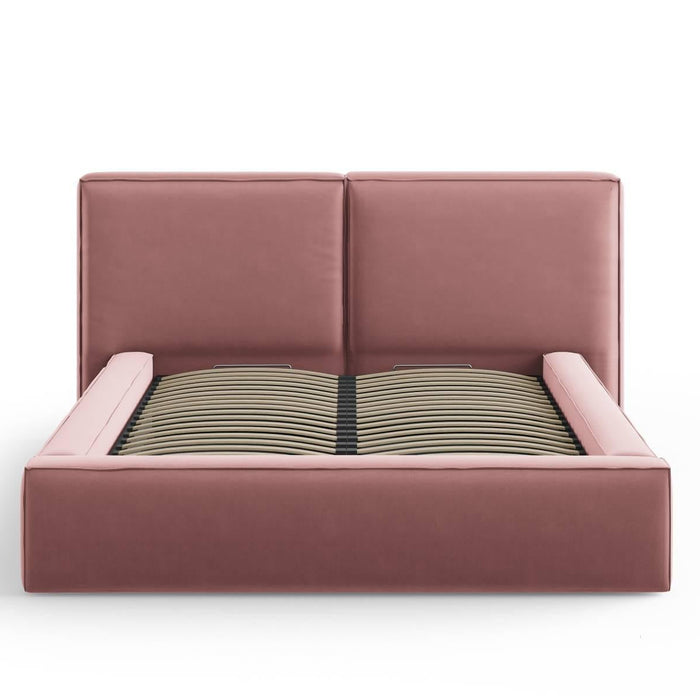 Micadoni Bedframe Jodie met opbergruimte velvet 140 x 200 cm