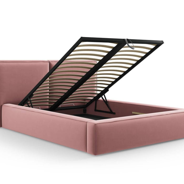 Micadoni Bedframe Jodie met opbergruimte velvet 140 x 200 cm