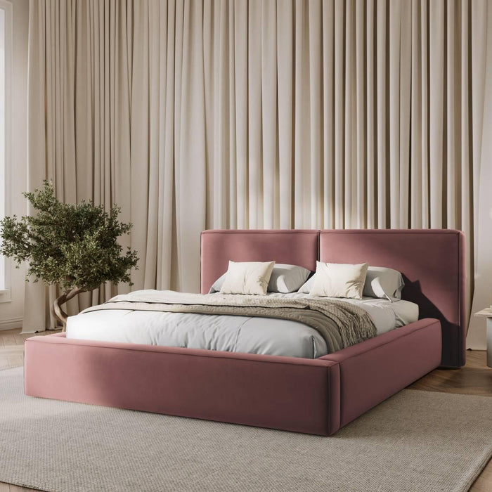 Micadoni Bedframe Jodie met opbergruimte velvet 140 x 200 cm