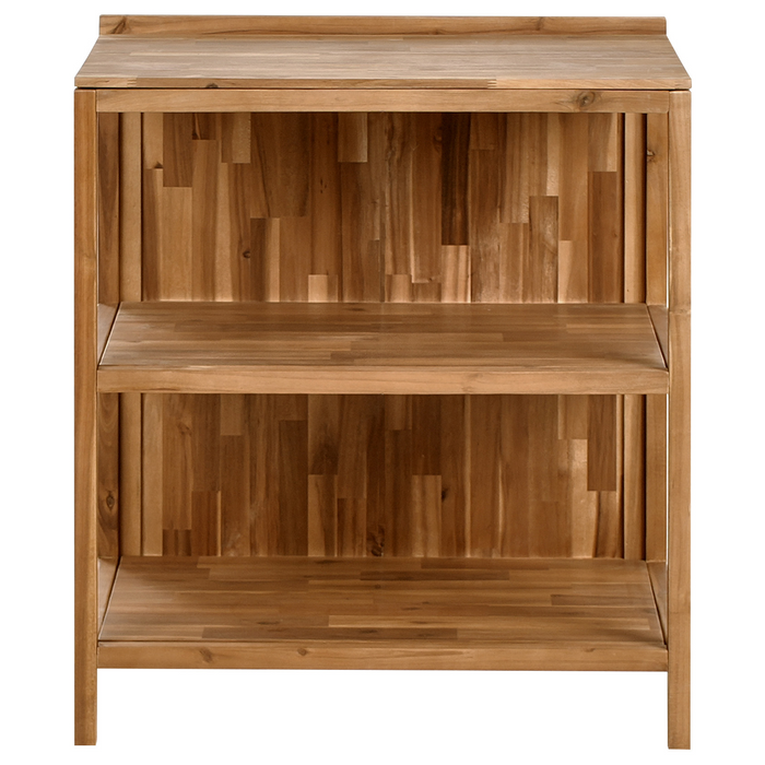 Beliani-VENOSA -Buitenkeuken eiland-Bruin-50 x 80 x 90 cm-Acaciahout