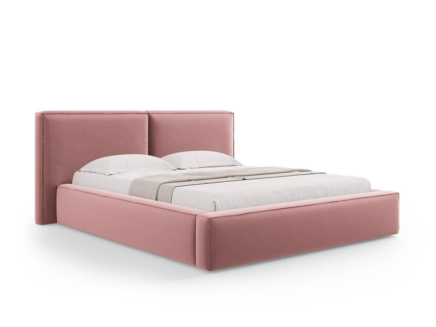Micadoni Bedframe Jodie met opbergruimte velvet 160 x 200 cm