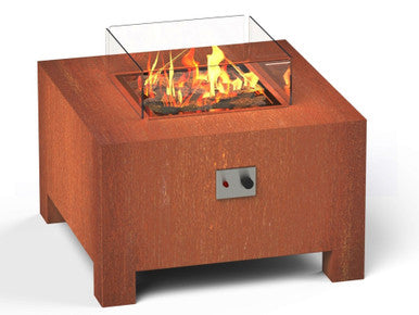 Adezz Forno Brann vuurtafel cortenstaal 80 x 80 x 50 cm