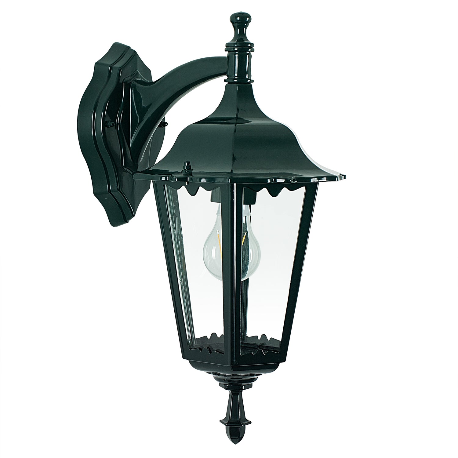 KS Verlichting Ancona Muurlamp hang Groen met 8W Bewegingssensor LED