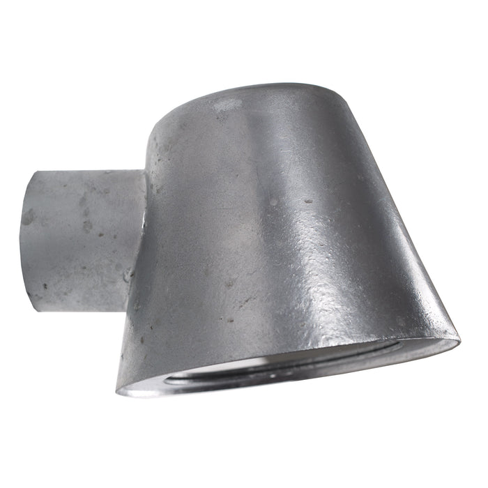 KS Verlichting Vita Cup Muurlamp Zilver met Lichtsensor LED