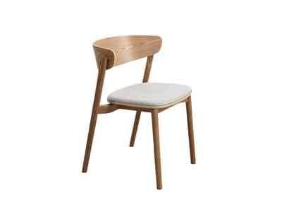 Micadoni Set van 2 eetkamerstoelen Mares