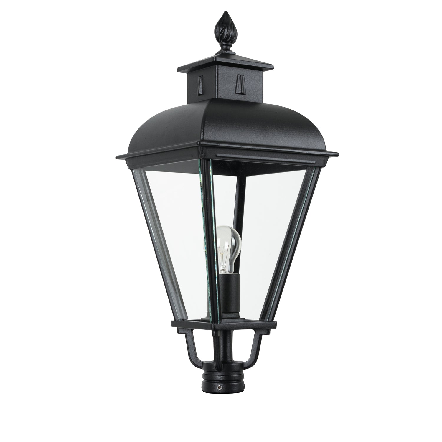 KS Verlichting Vondel vierkante Kap buitenlamp zwart