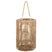 J-Line lantaarn Rond Lang - rotan - licht naturel