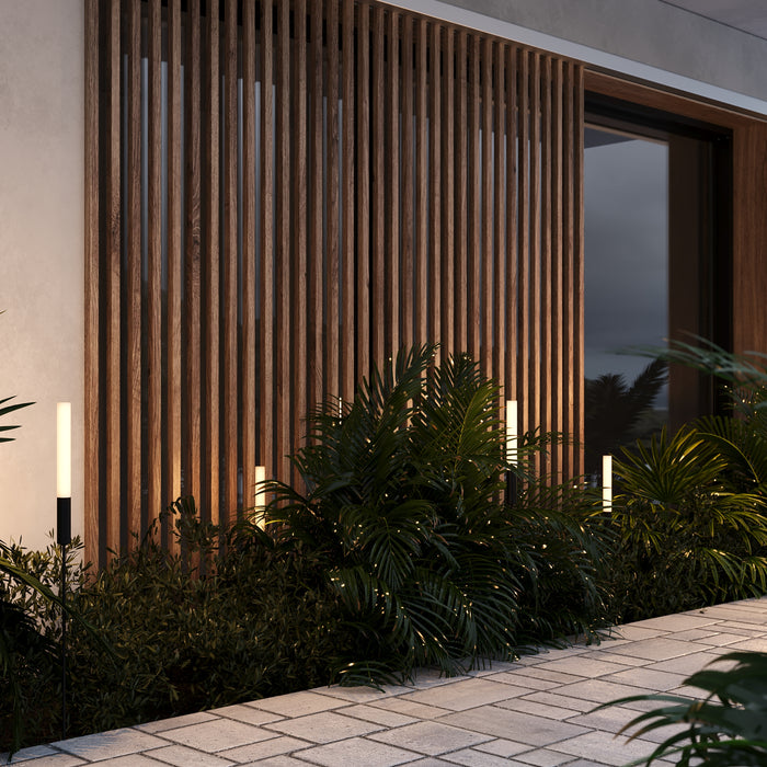 Outdoor - Landschapverlichting Flare - Aluminium en plastic - Grafiet