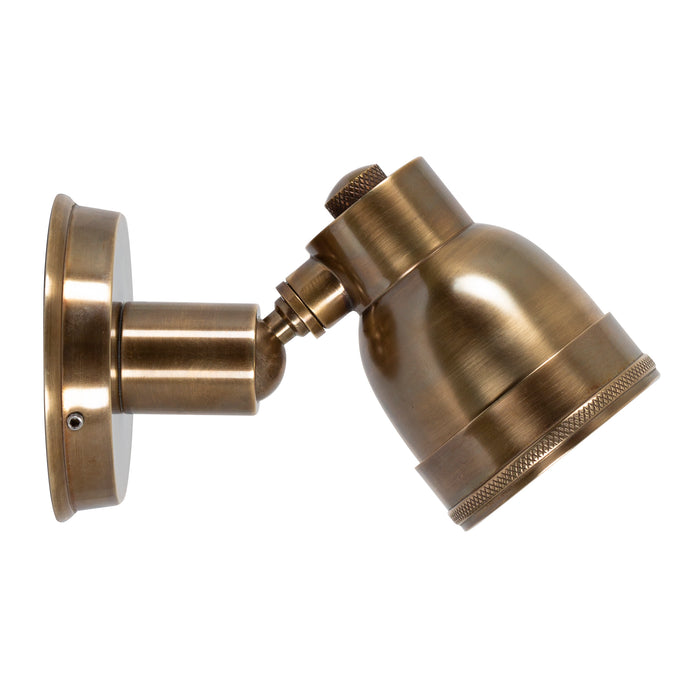 Nostaluce Buitenspot Indigo Swirl Antiek Messing