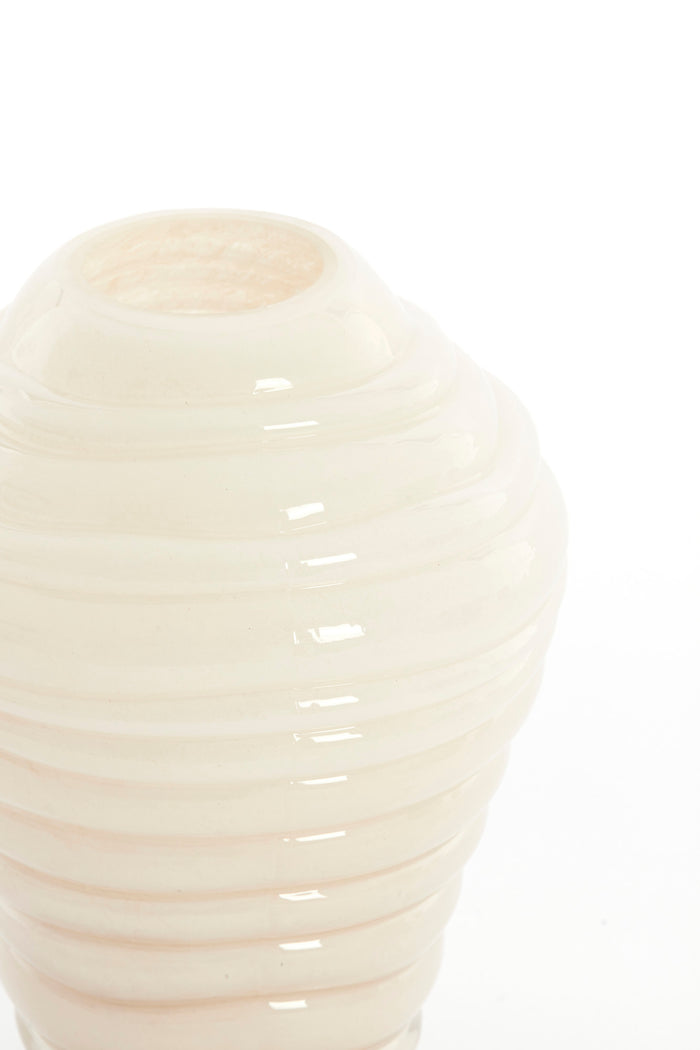 Light & Living - Vaas FENLOR - Ø18x25 cm - Wit