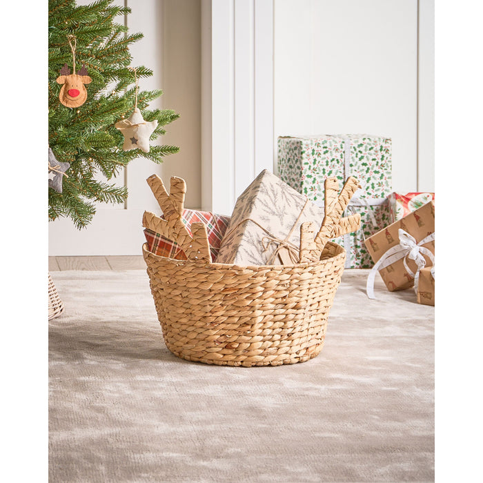 Beliani - RENNE - Kerstmand - Naturel - Waterhyacint
