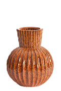 Light & Living - Vaas ZIRJA - Ø25x30 cm - Oranje