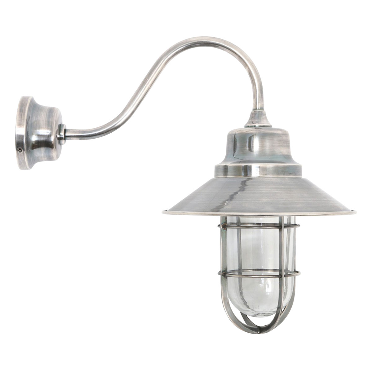 Nostaluce Stallamp Vermont Antiek Zilver