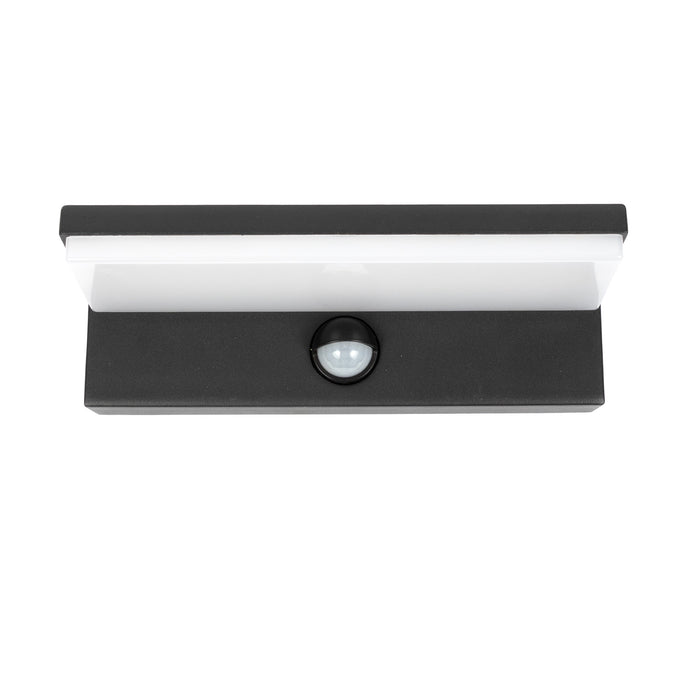 KS Verlichting Ian Muurlamp Bewegingssensor Zwart