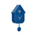 Karlsson - Wandklok Modern Cuckoo - Cobalt blue