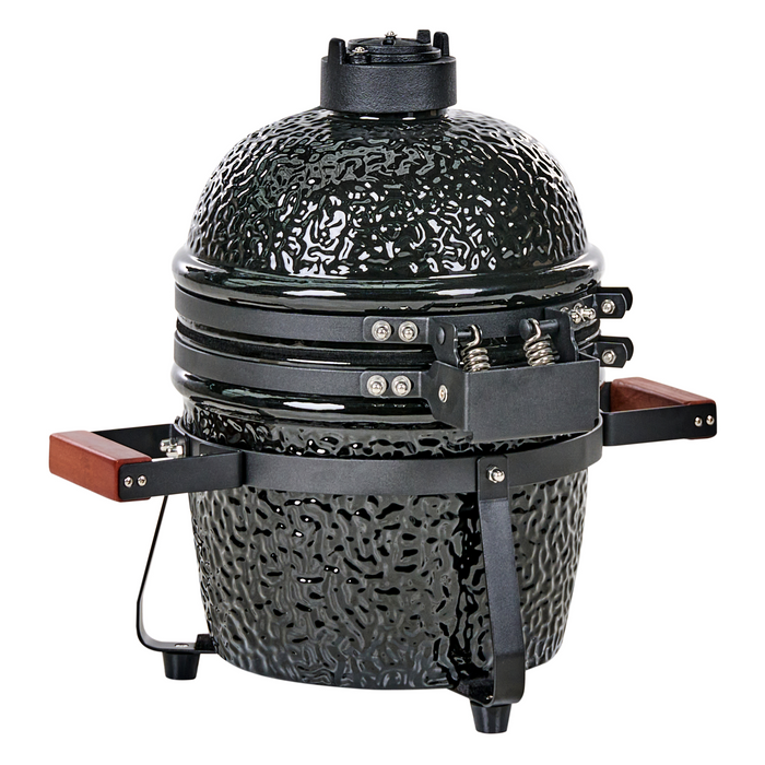Beliani - KAMADO - Mini houtskoolgrill - Zwart - Keramiek