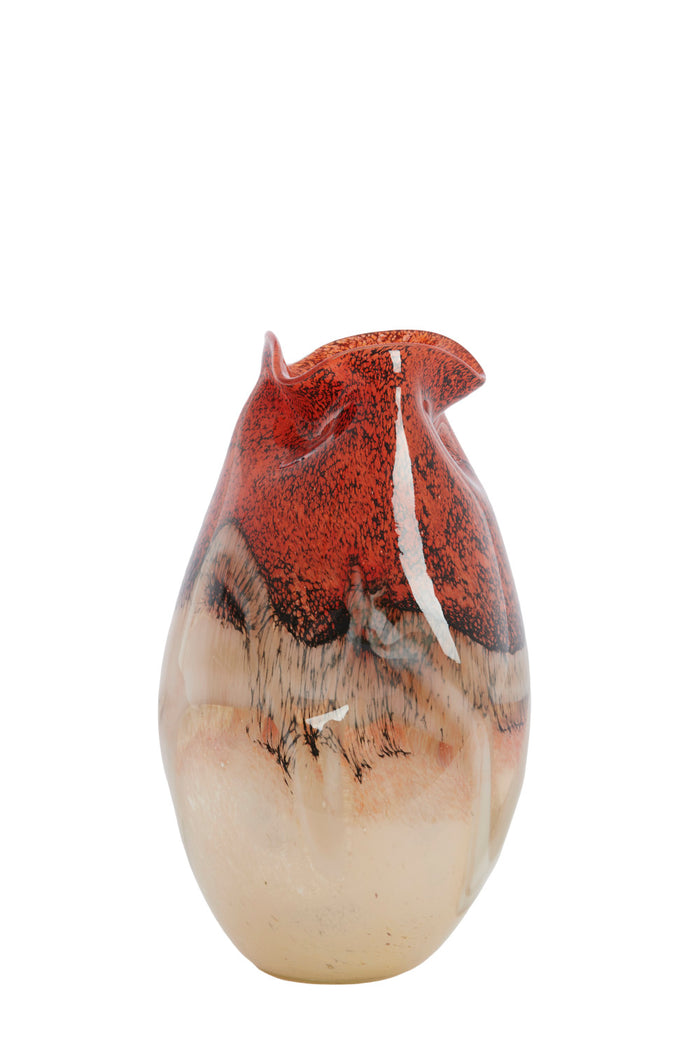 Light & Living - Vaas JORIEN - 18x17.5x32 cm - Rood