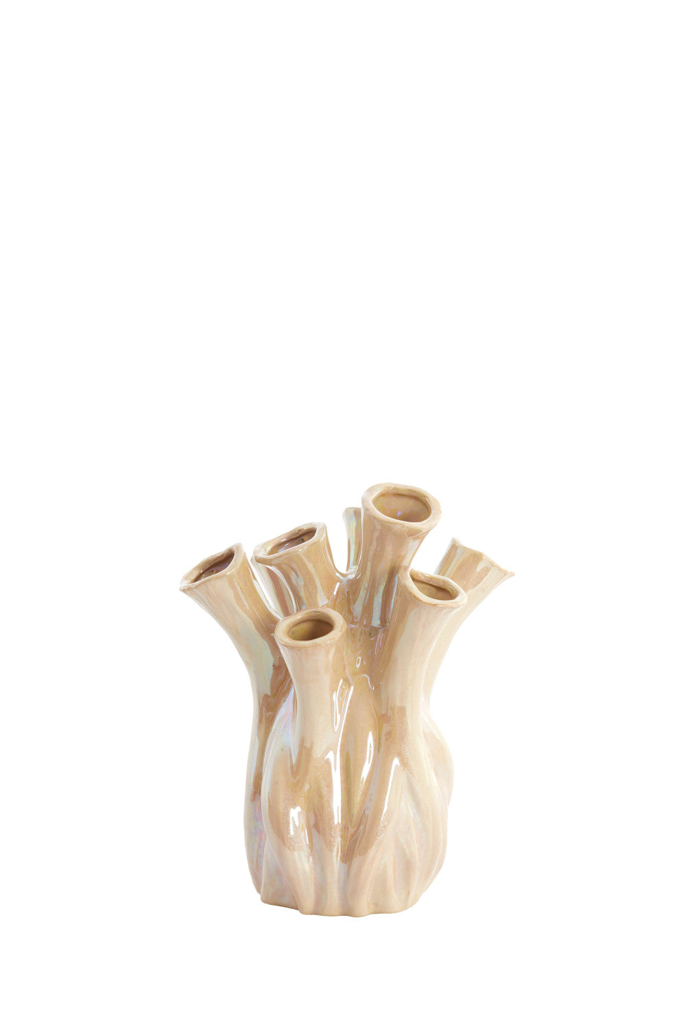 Light & Living - Vaas LYSET - Ø17.5x20 cm - Bruin