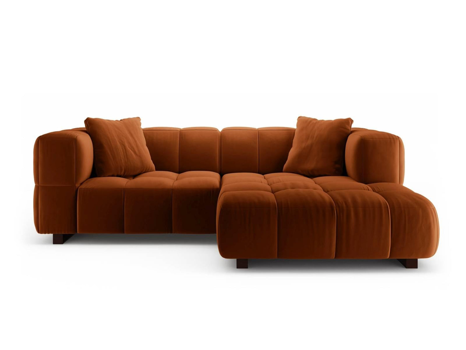 Micadoni 3-zitsslaapbank Puma velvet rechts