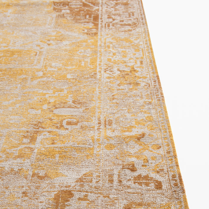 Lola & Moi Heris Vloerkleed - Golden Wall  - 140 x 200 cm