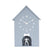 Karlsson - Wandklok Dog House - Cool grey