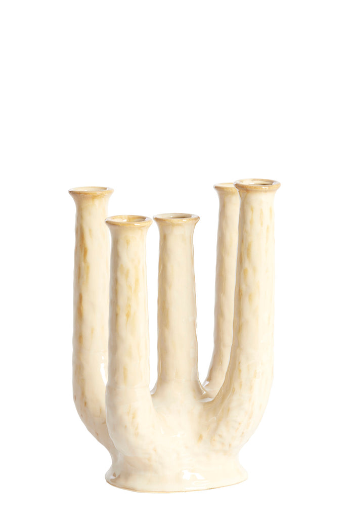 Light & Living - Vaas LEONJO - 22x16.5x30 cm - Bruin