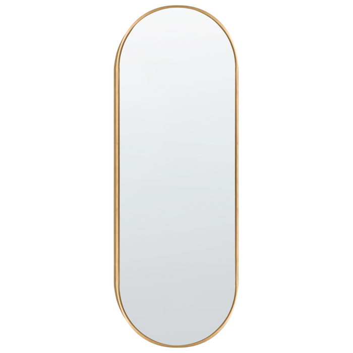 Beliani - AZEVILLE - Wandspiegel - Goud - IJzer