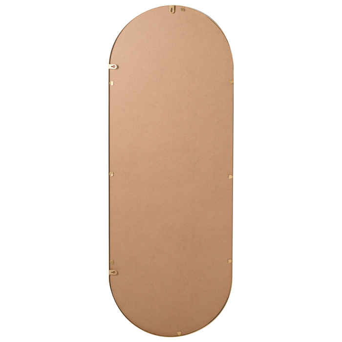 Beliani - AZEVILLE - Wandspiegel - Goud - IJzer