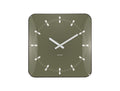 Karlsson - Wandklok Sucinto Dome Vierkant - Luxury green