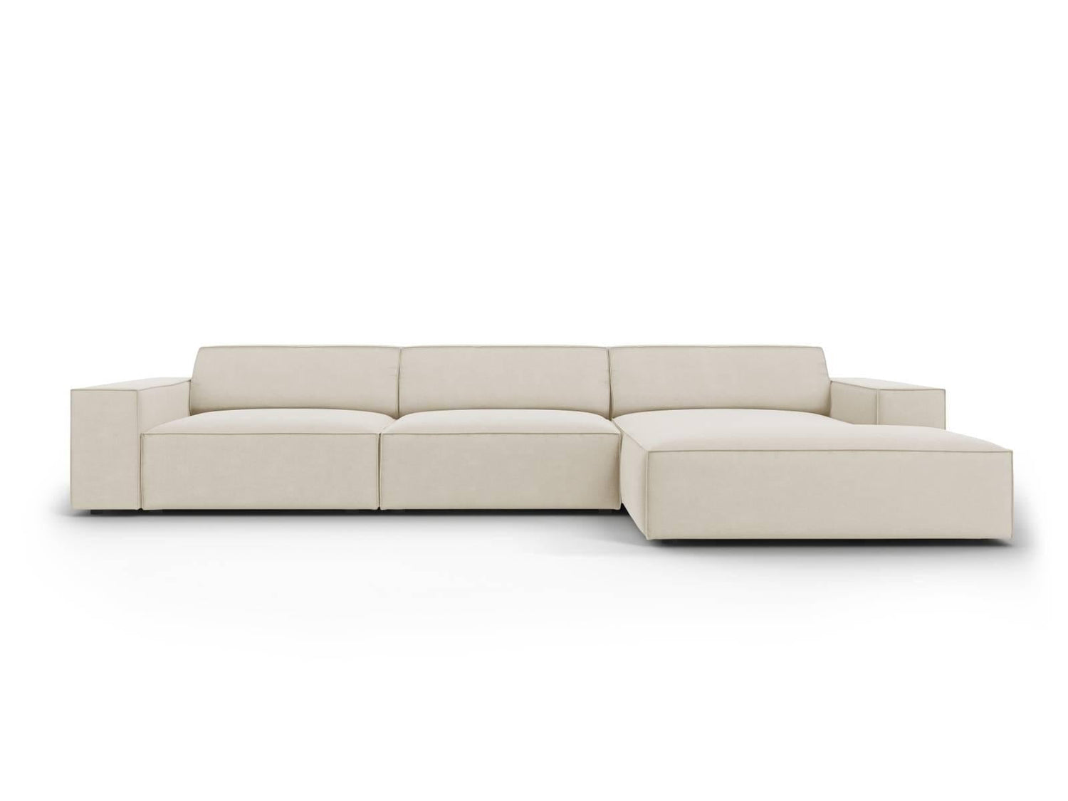 Micadoni 5-zits hoekbank Jodie velvet rechts