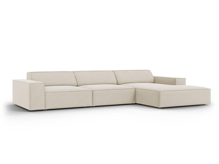 Micadoni 5-zits hoekbank Jodie velvet rechts