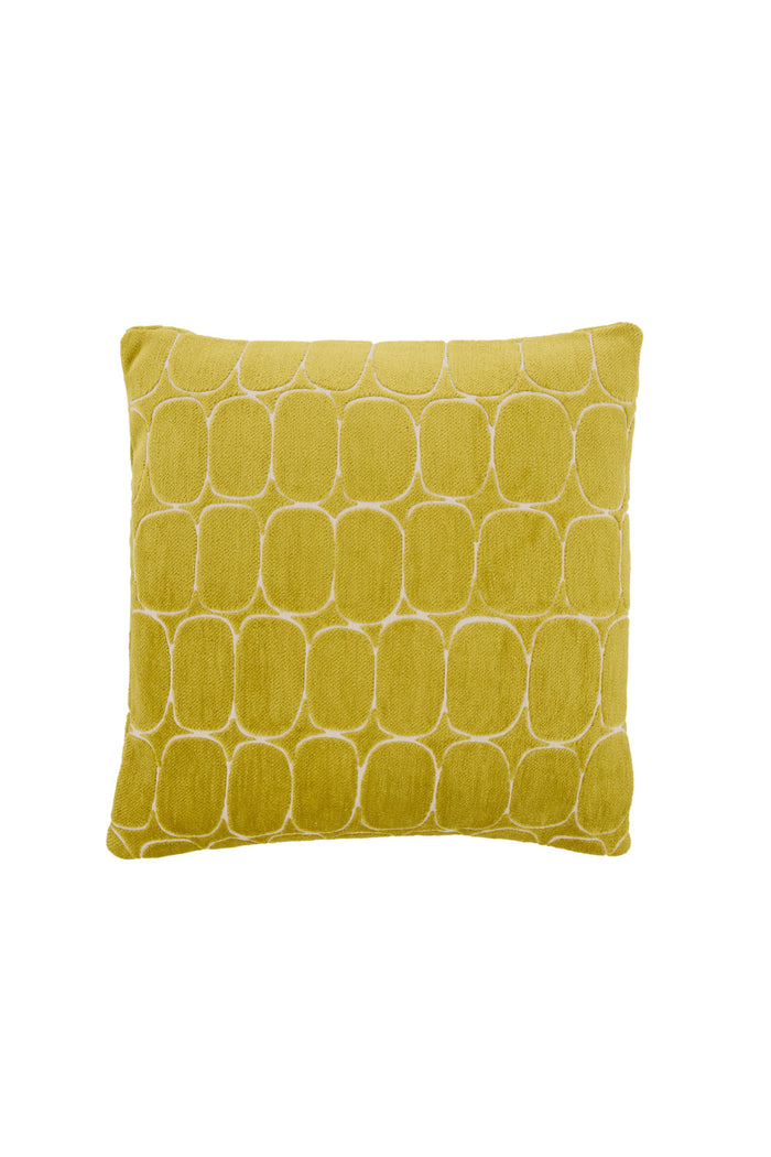 Light & Living - Sierkussen DOTHAN - Ø45x10 cm - Groen