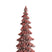 Light & Living - Ornament CHRISTMAS TREE - Ø13x35 cm - Rood