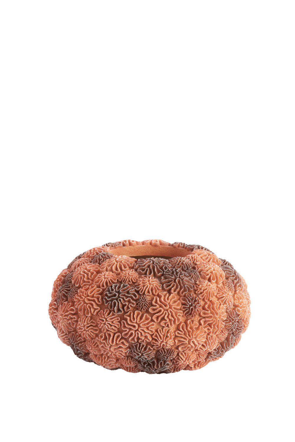 Light & Living - Vaas CORAL - Ø37x21 cm - Bruin