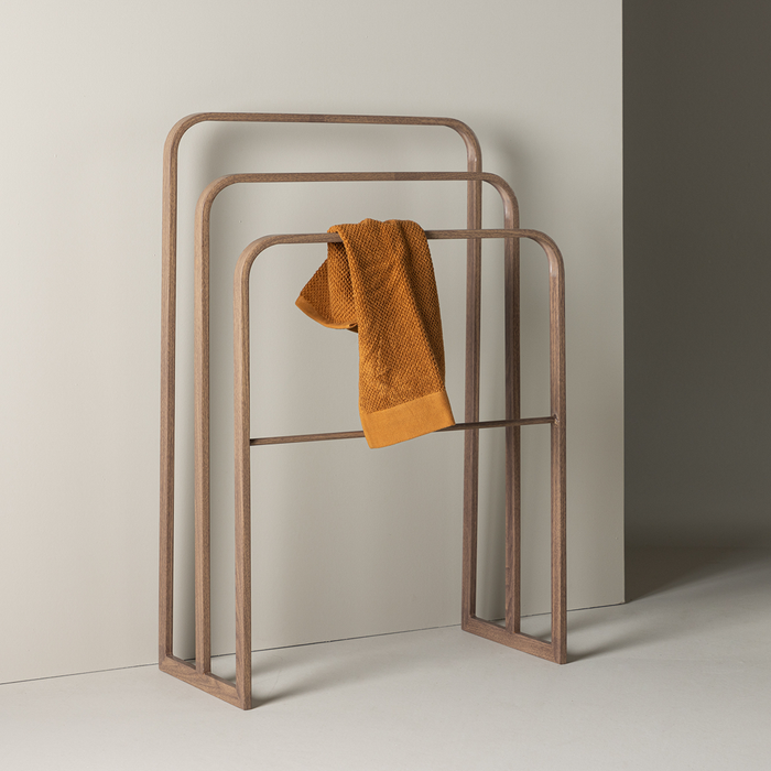 Nest living Bjarne Metalen Kledingrek Bruin