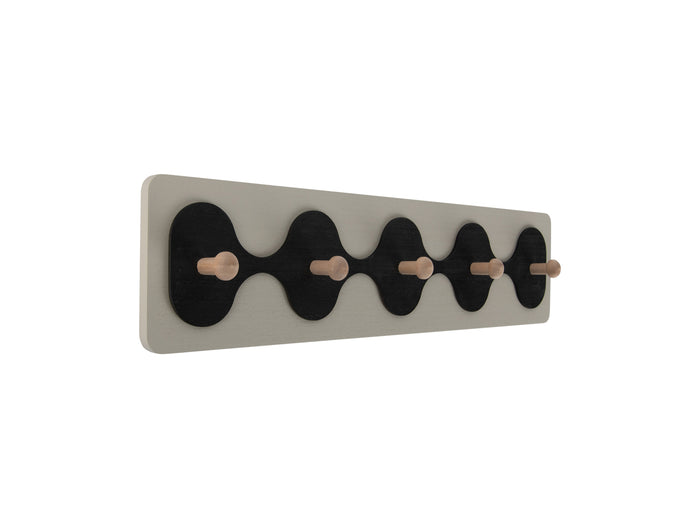 Present Time - Coatrack Rizar Medium - Zwart & Wit
