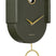 Karlsson - Wandklok Tweet - Luxury green