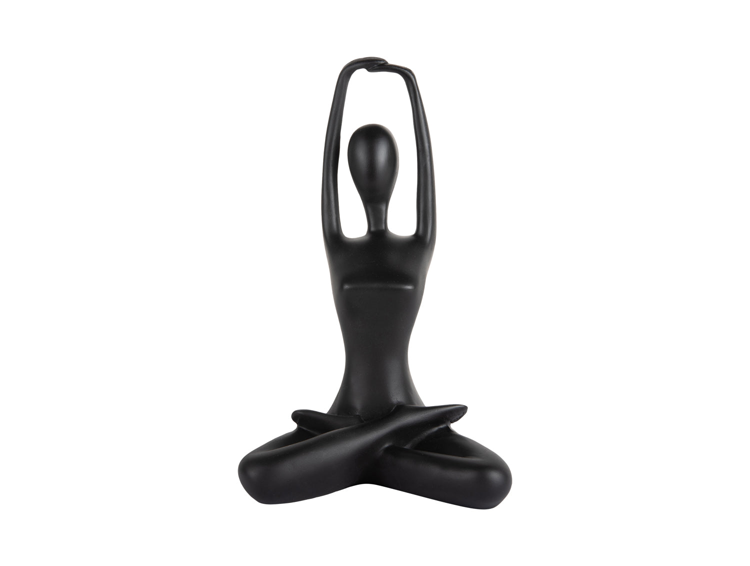 Present Time - Beeld Stretched Lotus - Zwart