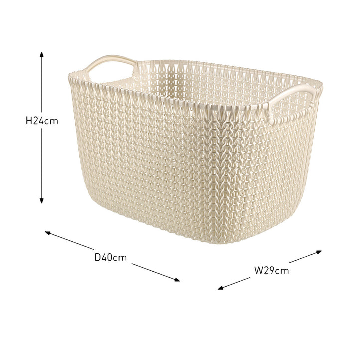 Curver Knit Opbergmand 19 L