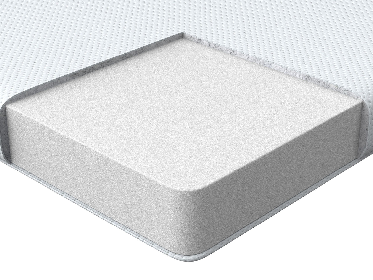 Beliani - CALM - Matrastopper - Wit - 180 x 200 cm - PU Schuim