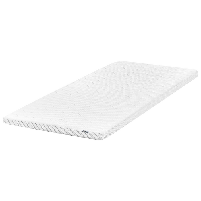 Beliani - FROSTY - Matrastopper - Wit - 90 x 200 cm - Gel
