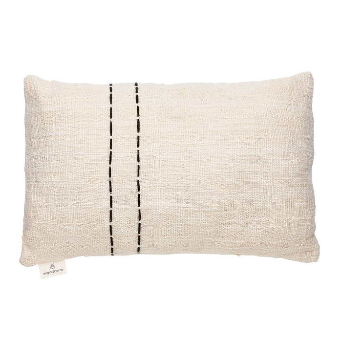 Originalhome Kussenhoes Wit met Zwart Grafisch design (50x50 cm)