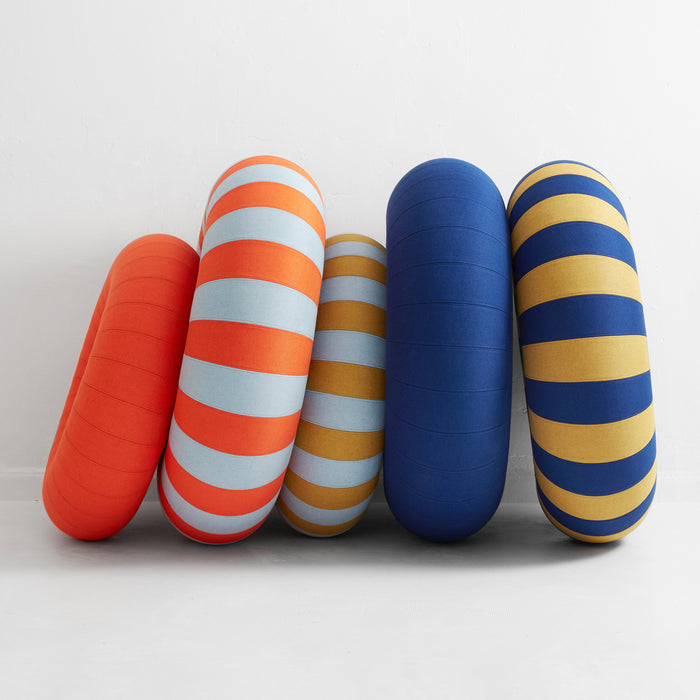 Studio About Float Poef Small - Blue / Red