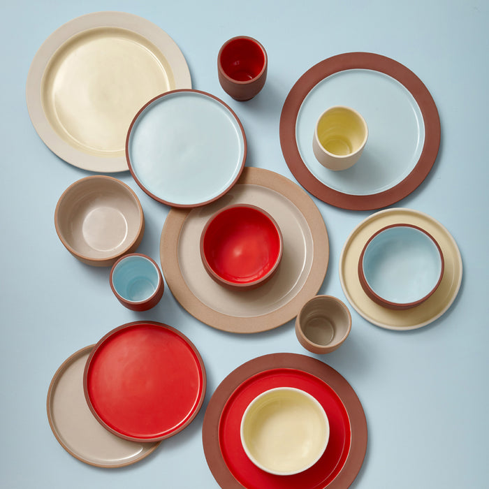 Studio About Clayware Dinerbord Ø 18,5 cm - Set van 2 - Ivory