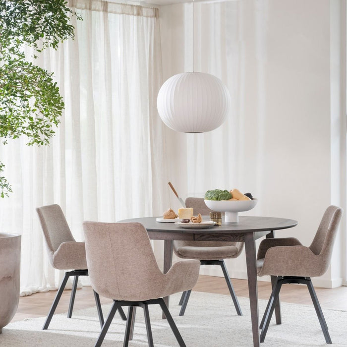 Rowico Home Filippa Uitschuifbare Ronde Tafel - 120|165 Cm -