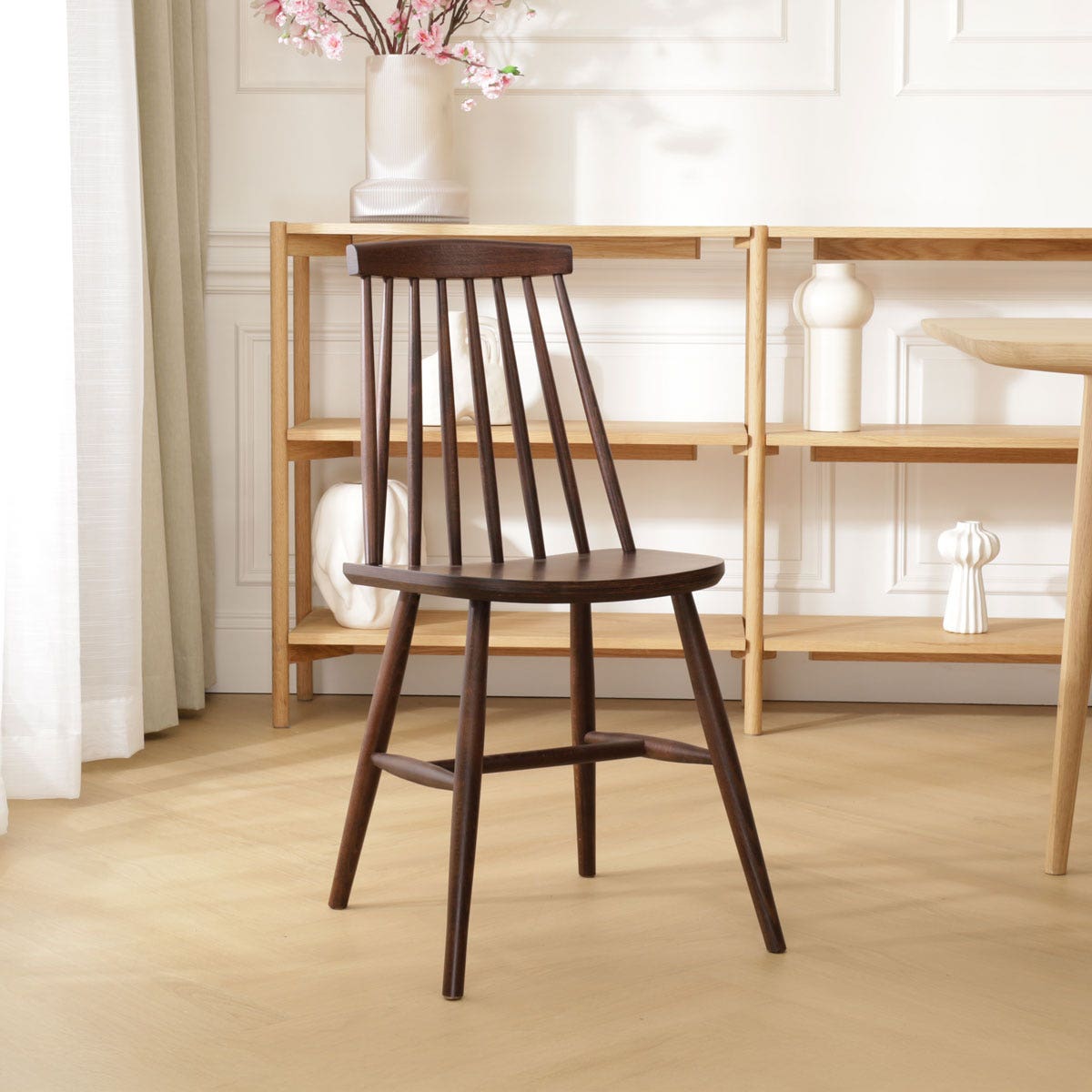 Fameg Filou Houten Spijlenstoel Walnoot