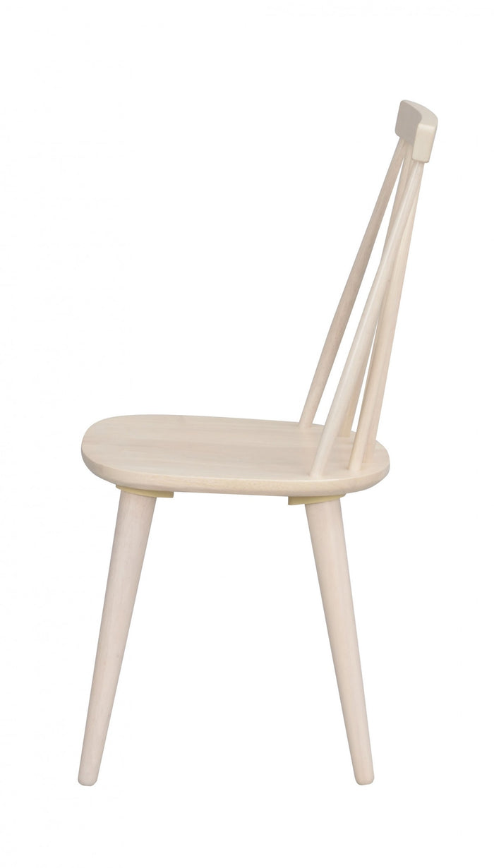 Rowico Home Lotta Houten Spijlenstoel Whitewash