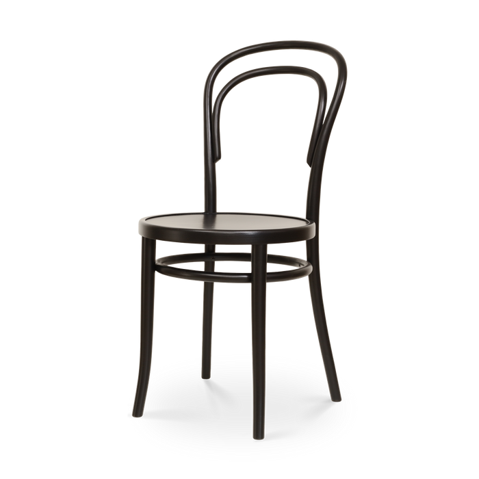 Fameg Vienna Thonet No.14 Houten Bistrostoel Zwart