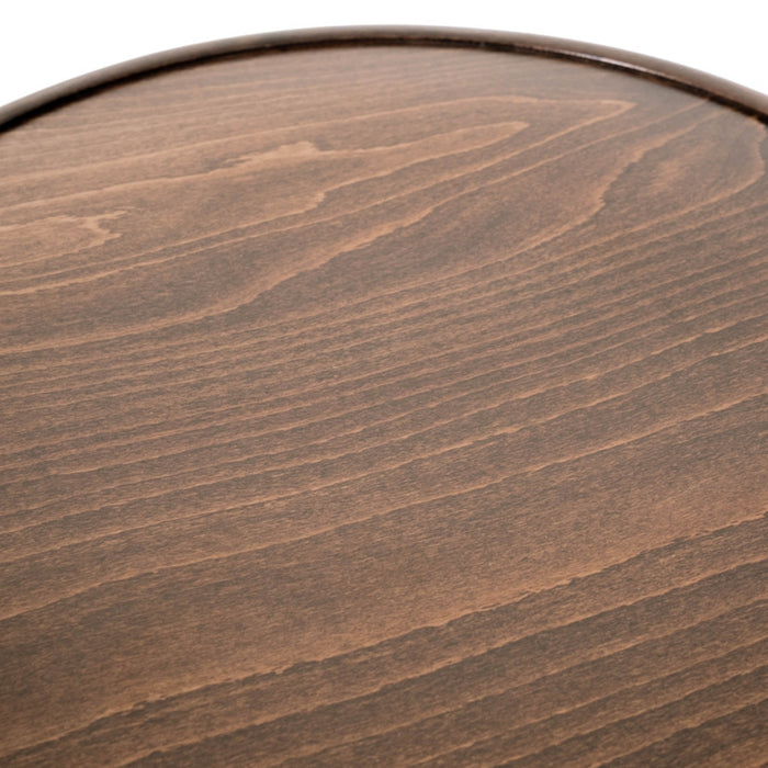 Fameg Vienna Thonet No. 18 houten barkruk walnoot - 75 cm