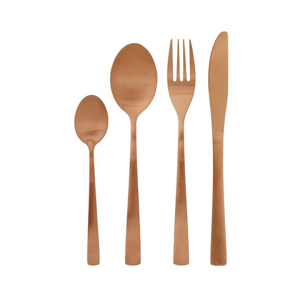 Lisomme Ace bestekset koper - 16 delig